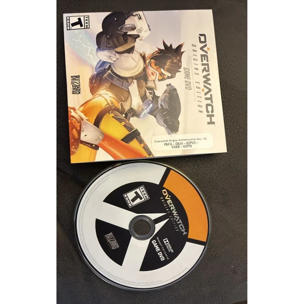 Overwatch Origins Edition PC Game Boxed Set Windows 2016 Blizzard